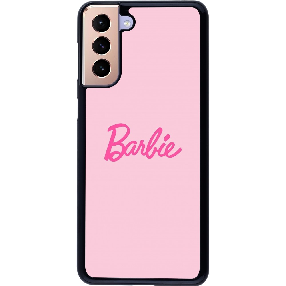 Samsung Galaxy S21+ 5G Case Hülle - Barbie Text