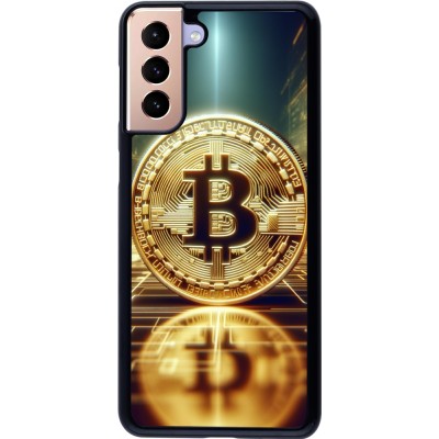 Coque Samsung Galaxy S21+ 5G - Bitcoin Standing