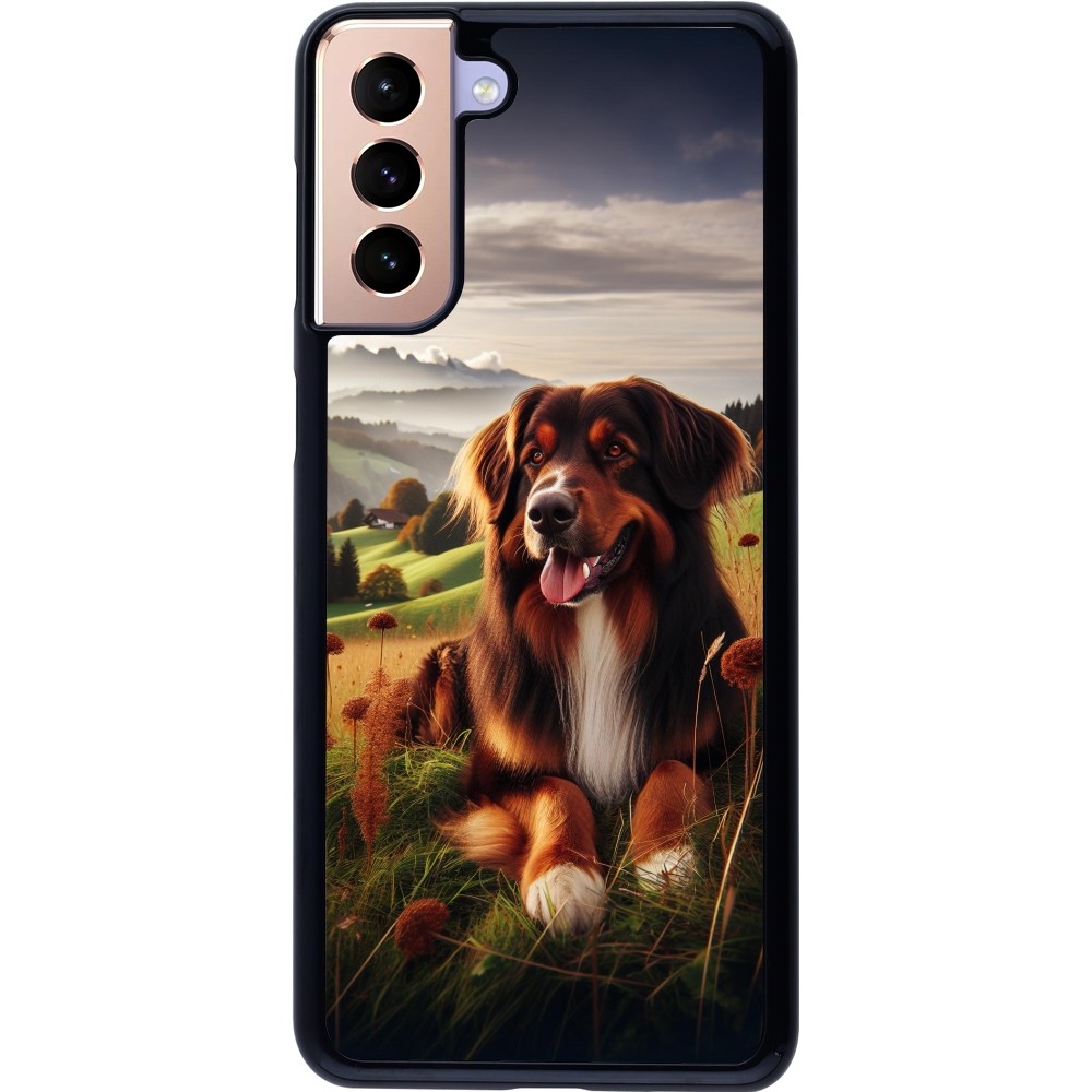 Coque Samsung Galaxy S21+ 5G - Chien Campagne Suisse