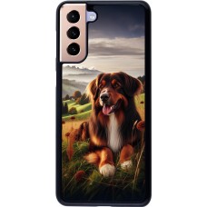 Coque Samsung Galaxy S21+ 5G - Chien Campagne Suisse