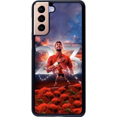 Coque Samsung Galaxy S21+ 5G - Djokovic 23 Grand Slam