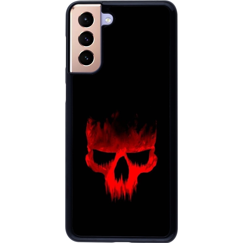 Coque Samsung Galaxy S21+ 5G - Halloween 2023 scary skull