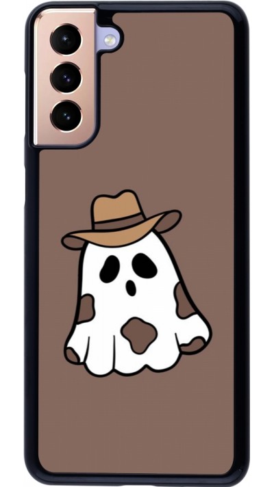 Coque Samsung Galaxy S21+ 5G - Halloween 2024 cowboy ghost