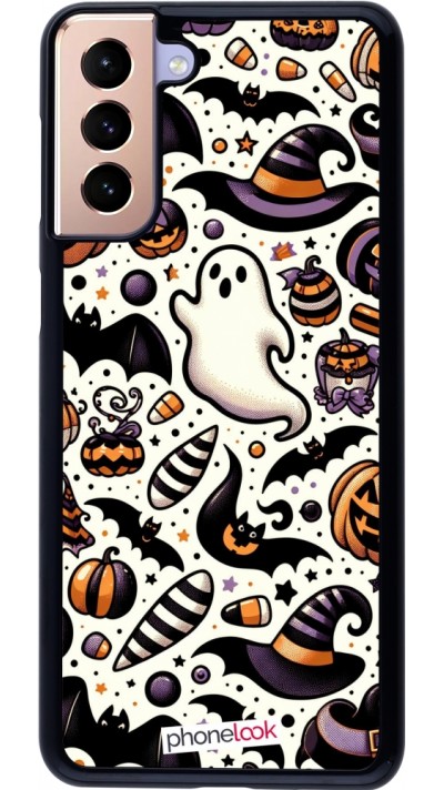 Coque Samsung Galaxy S21+ 5G - Halloween 2024 Cute Pattern