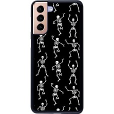 Coque Samsung Galaxy S21+ 5G - Halloween 2024 dancing skeleton