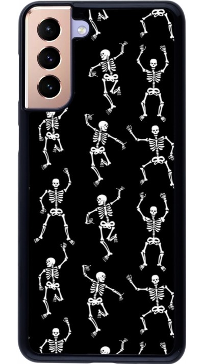 Coque Samsung Galaxy S21+ 5G - Halloween 2024 dancing skeleton