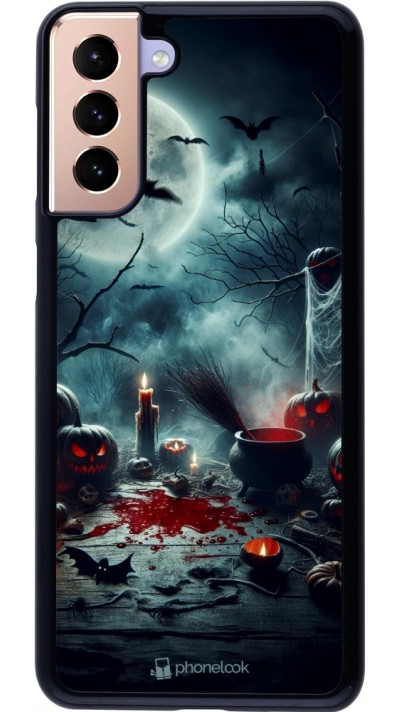 Coque Samsung Galaxy S21+ 5G - Halloween 2024 Dark Moon