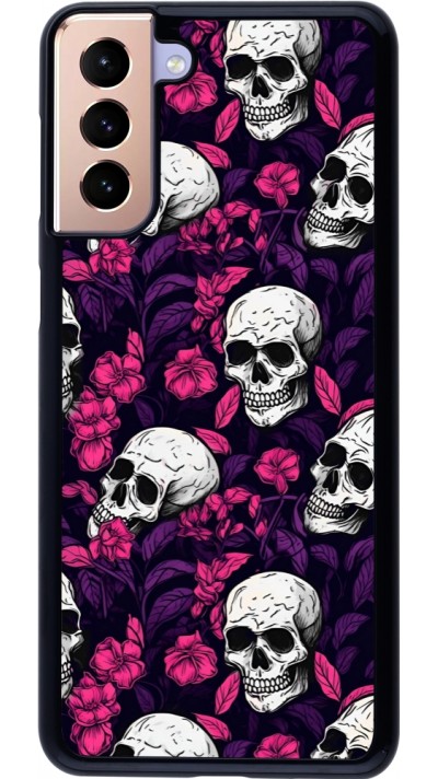 Coque Samsung Galaxy S21+ 5G - Halloween 2024 romantic skulls