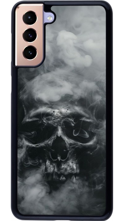 Coque Samsung Galaxy S21+ 5G - Halloween 2024 smoky skull