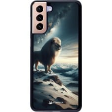 Coque Samsung Galaxy S21+ 5G - Le lion blanc