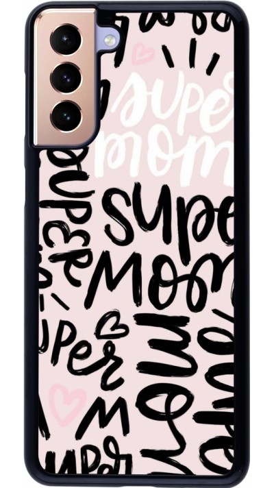 Coque Samsung Galaxy S21+ 5G - Mom 2024 Super mom