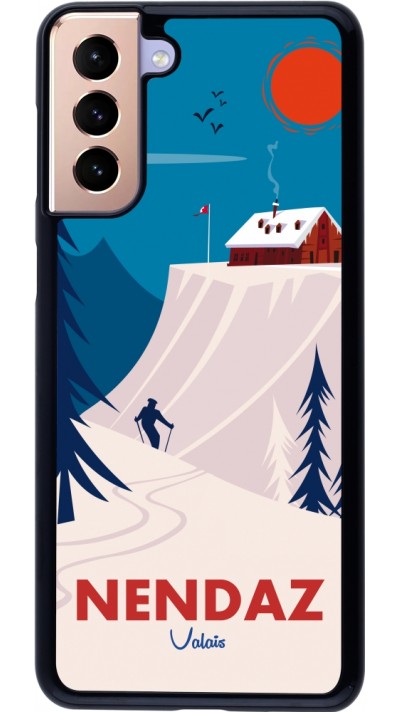 Coque Samsung Galaxy S21+ 5G - Nendaz Cabane Ski