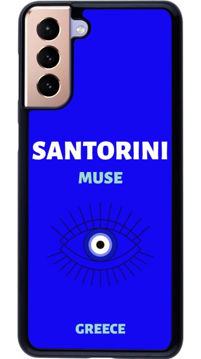 Coque Samsung Galaxy S21+ 5G - Pop Summer Destination Santorini