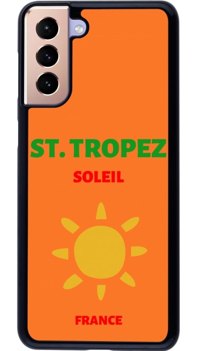 Coque Samsung Galaxy S21+ 5G - Pop Summer Destination St-Tropez