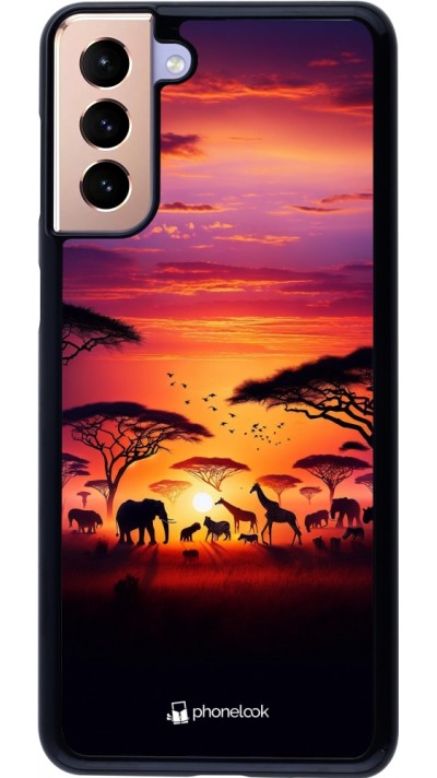 Coque Samsung Galaxy S21+ 5G - Safari sunset wildlife