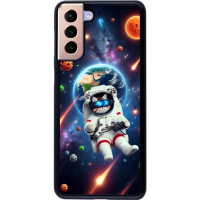 Coque Samsung Galaxy S21+ 5G - VR SpaceCat Odyssey