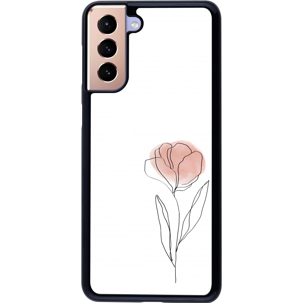 Samsung Galaxy S21+ 5G Case Hülle - Spring 23 minimalist flower