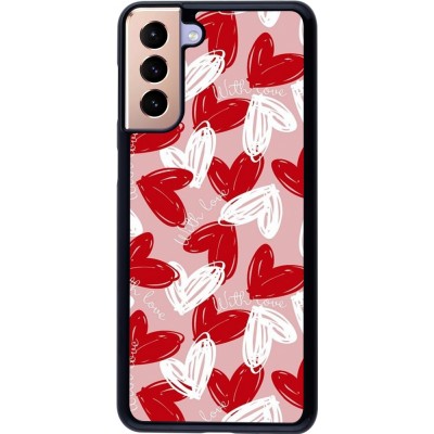 Coque Samsung Galaxy S21+ 5G - Valentine 2024 with love heart