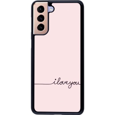 Coque Samsung Galaxy S21+ 5G - Valentine 2023 i love you writing