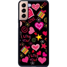 Coque Samsung Galaxy S21+ 5G - Valentine 2023 love symbols