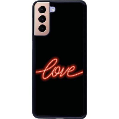 Coque Samsung Galaxy S21+ 5G - Valentine 2023 neon love