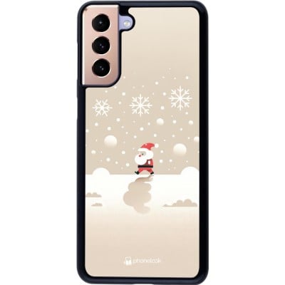 Coque Samsung Galaxy S21+ 5G - Noël 2023 Minimalist Santa