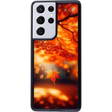 Coque Samsung Galaxy S21 Ultra 5G - Automne Magique Orange