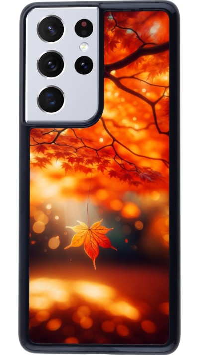 Samsung Galaxy S21 Ultra 5G Case Hülle - Herbst Magisch Orange