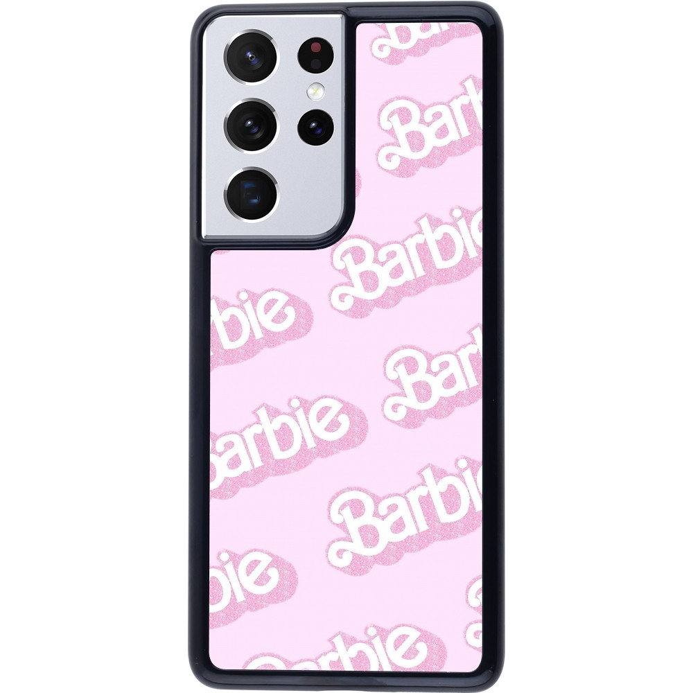 Coque Samsung Galaxy S21 Ultra 5G - Barbie light pink pattern