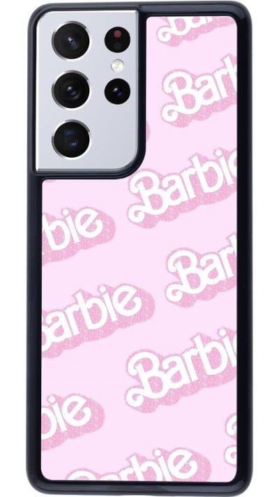 Coque Samsung Galaxy S21 Ultra 5G - Barbie light pink pattern