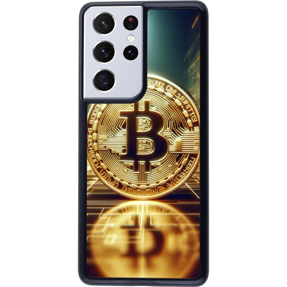 Coque Samsung Galaxy S21 Ultra 5G - Bitcoin Standing