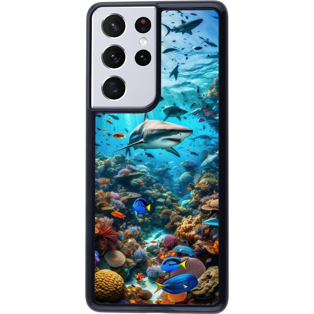 Coque Samsung Galaxy S21 Ultra 5G - Bora Bora Mer et Merveilles