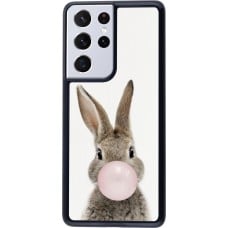 Coque Samsung Galaxy S21 Ultra 5G - Easter 2023 bubble gum bunny