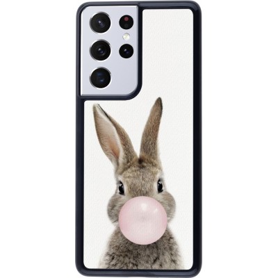 Coque Samsung Galaxy S21 Ultra 5G - Easter 2023 bubble gum bunny