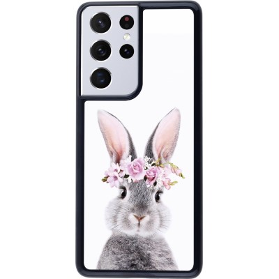 Coque Samsung Galaxy S21 Ultra 5G - Easter 2023 flower bunny