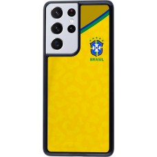 Samsung Galaxy S21 Ultra 5G Case Hülle - Brasilien 2022 personalisierbares Fußballtrikot