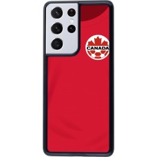 Samsung Galaxy S21 Ultra 5G Case Hülle - Kanada 2022 personalisierbares Fussballtrikot