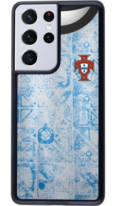 Coque Samsung Galaxy S21 Ultra 5G - Maillot de football Portugal Extérieur personnalisable