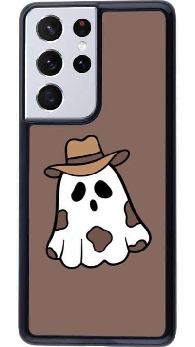 Coque Samsung Galaxy S21 Ultra 5G - Halloween 2024 cowboy ghost