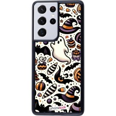 Samsung Galaxy S21 Ultra 5G Case Hülle - Halloween 2024 Niedliches Muster