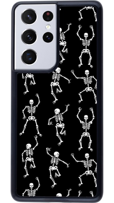 Coque Samsung Galaxy S21 Ultra 5G - Halloween 2024 dancing skeleton