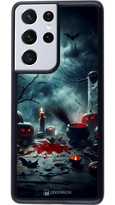 Coque Samsung Galaxy S21 Ultra 5G - Halloween 2024 Dark Moon