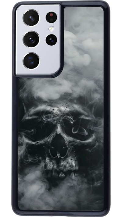 Coque Samsung Galaxy S21 Ultra 5G - Halloween 2024 smoky skull