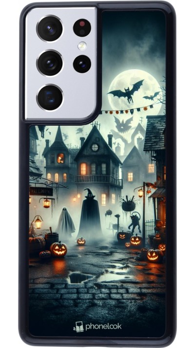 Coque Samsung Galaxy S21 Ultra 5G - Halloween Spookville