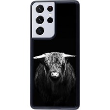 Samsung Galaxy S21 Ultra 5G Case Hülle - Highland calf black