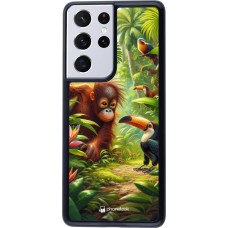 Coque Samsung Galaxy S21 Ultra 5G - Jungle Tropicale Tayrona