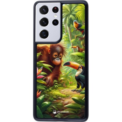 Coque Samsung Galaxy S21 Ultra 5G - Jungle Tropicale Tayrona