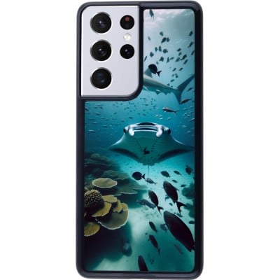 Coque Samsung Galaxy S21 Ultra 5G - Manta Lagon Nettoyage