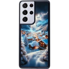 Coque Samsung Galaxy S21 Ultra 5G - Mont Neige Lumière