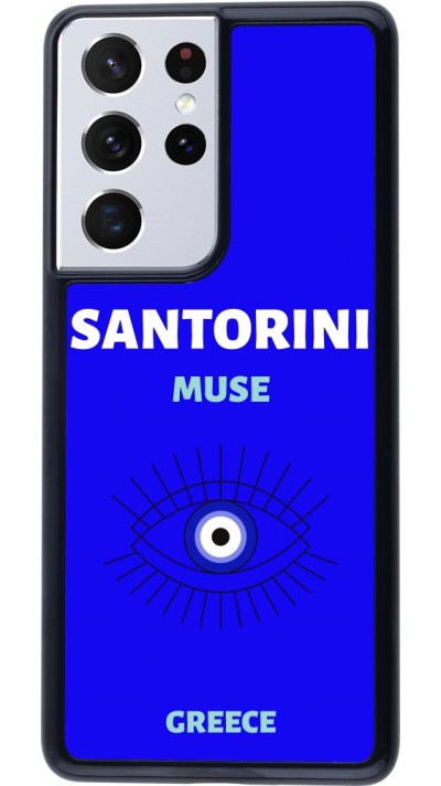 Coque Samsung Galaxy S21 Ultra 5G - Pop Summer Destination Santorini